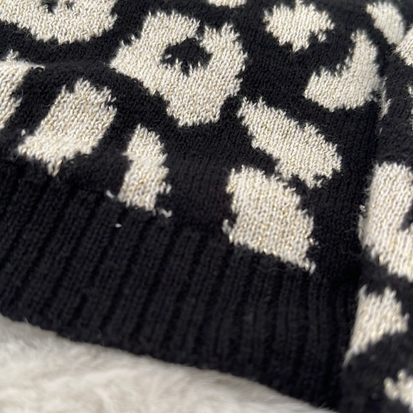 Leopard/gold Print Cardigan, size 2 - Picture 11 of 11